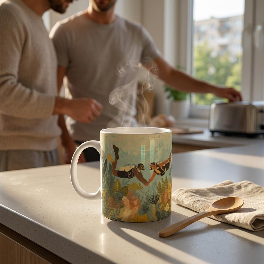 Ocean-Inspired Mug - One Ocean: Weightless