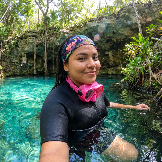 Sea-Ready Headband - Living Coral: Twilight Reef