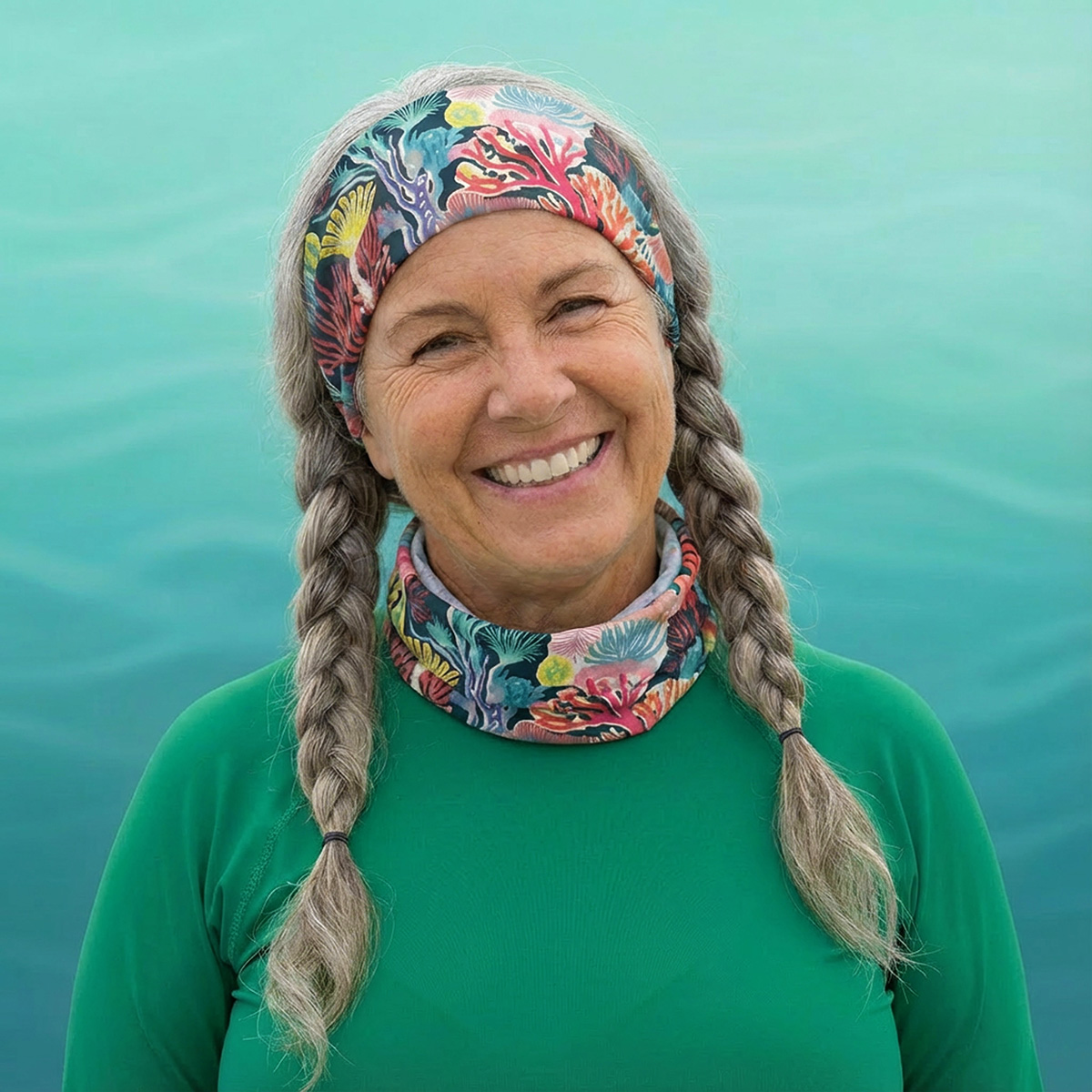 Sea Breeze Neckwear - Living Coral: Coral Symphony