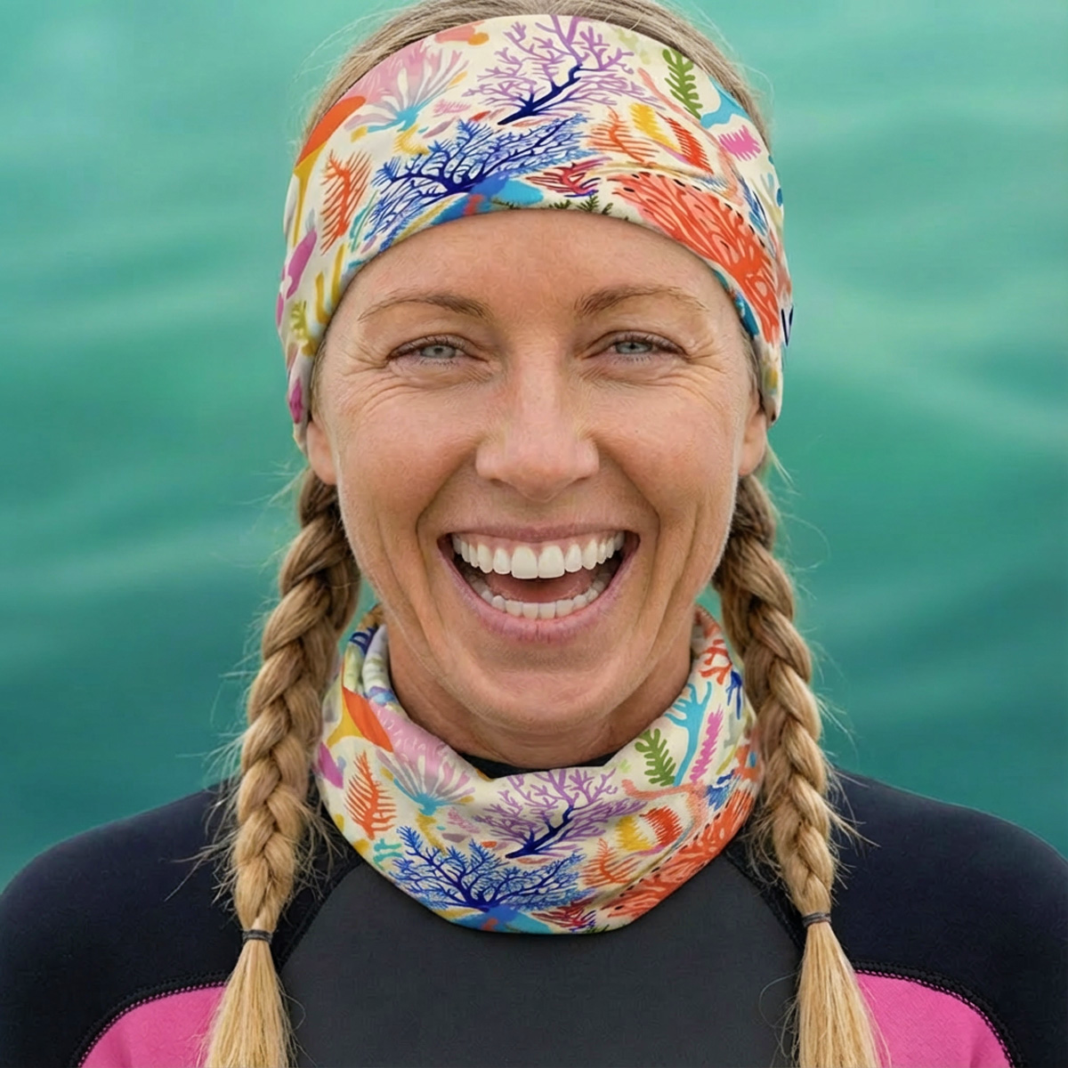 Sea Breeze Neckwear - Living Coral: Sea Whisper
