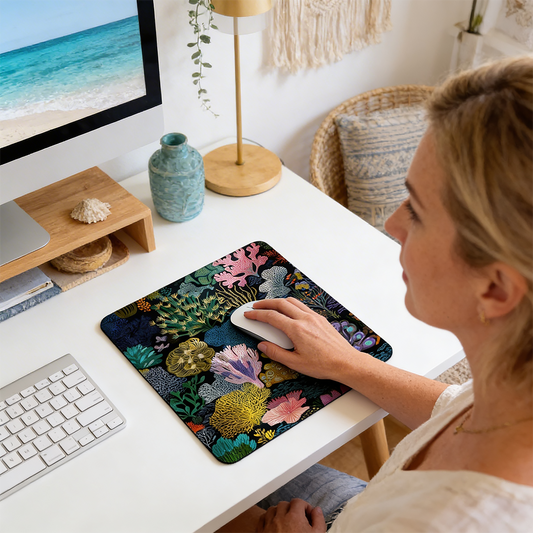 Depth Mousepad - Living Coral: Twilight Reef