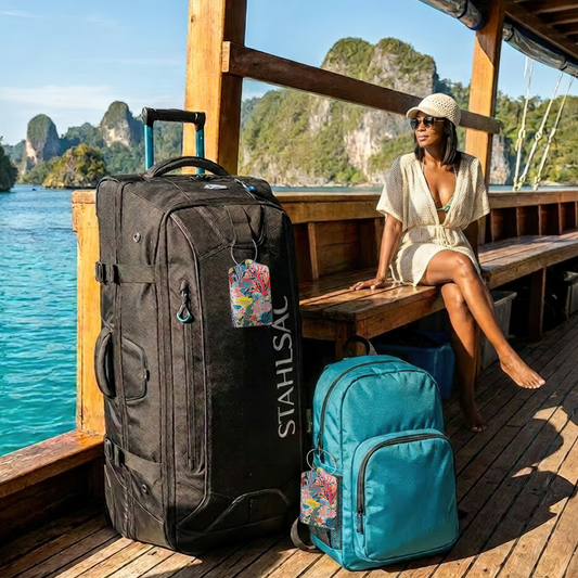 Drift Travel Tags - Living Coral: Coral Symphony