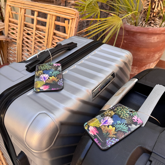 Drift Travel Tags - Living Coral: Twilight Reef