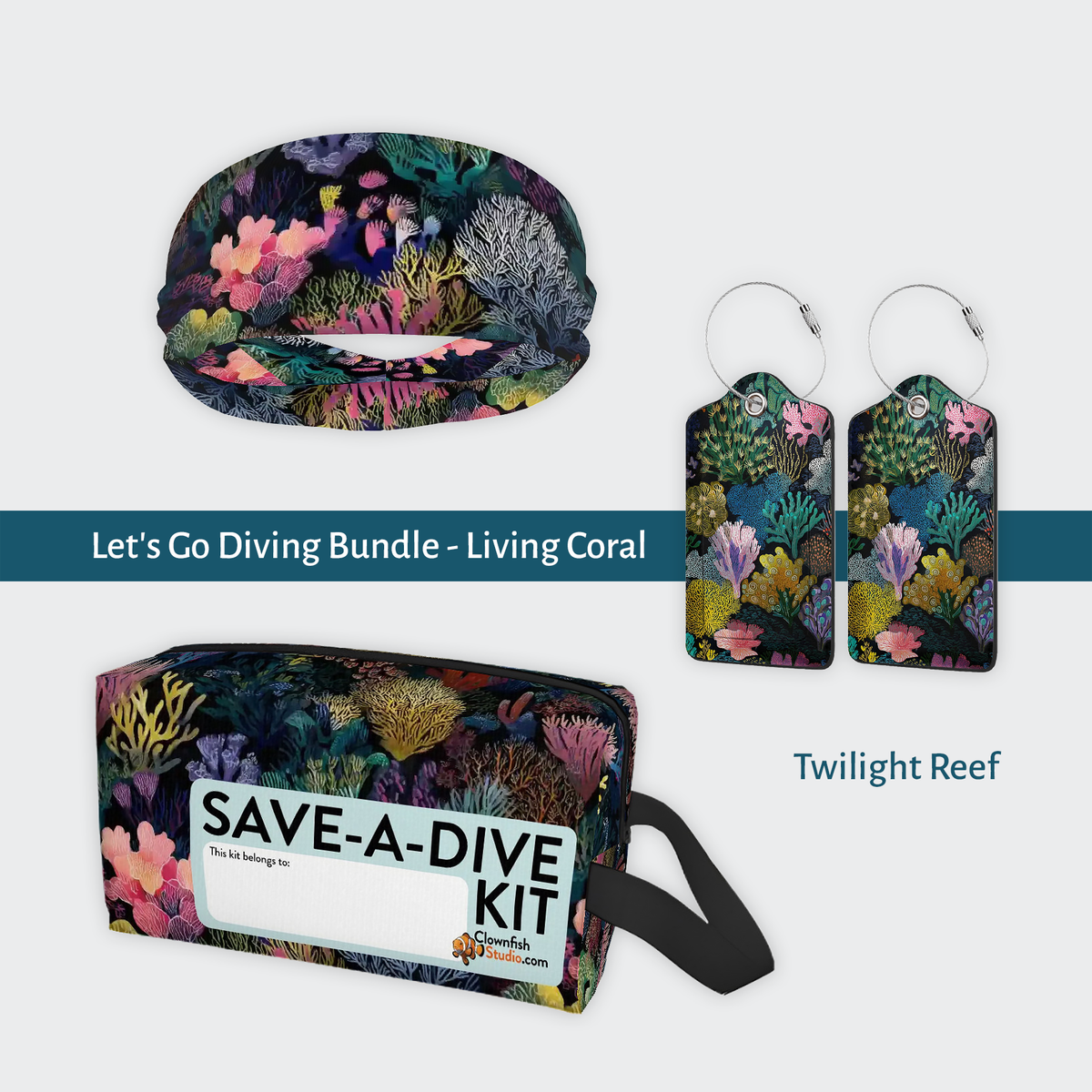 Let's Go Diving Bundle - Living Coral: Twilight Reef