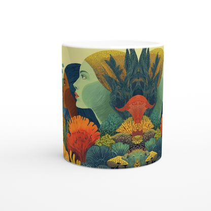 Ocean-Inspired Mug - One Ocean: Many Faces, One Ocean
