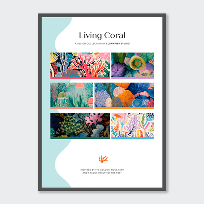 Poster Edition - Living Coral: The Signature Collection