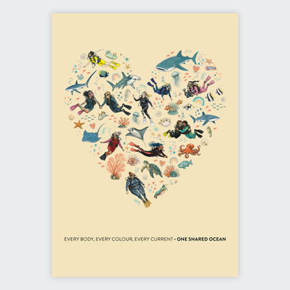 Poster Edition - One Ocean: Encounters Heart