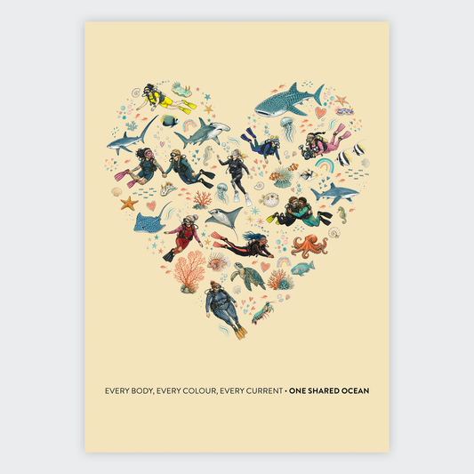Poster Edition - One Ocean: Encounters Heart