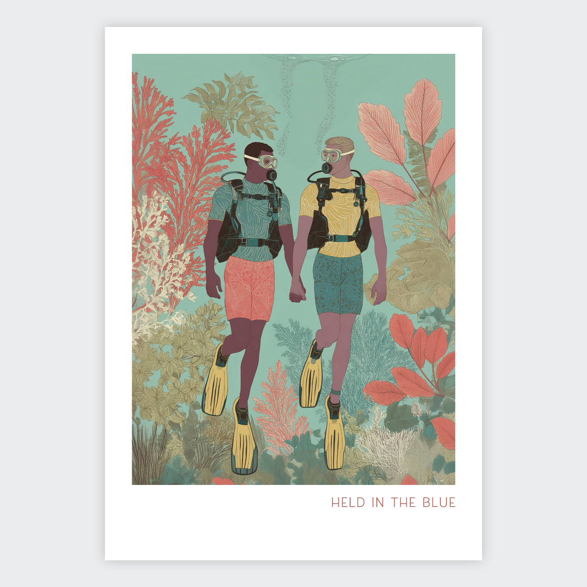 Poster Edition - One Ocean: Held in the Blue