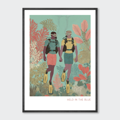Poster Edition - One Ocean: Held in the Blue