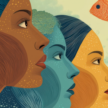 Poster Edition - One Ocean: Many Faces, One Ocean