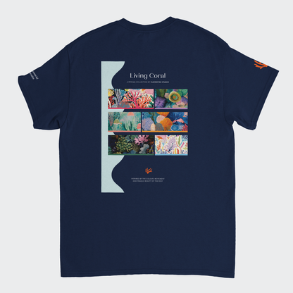 Après-Dive T-Shirt - Living Coral: The Signature Collection