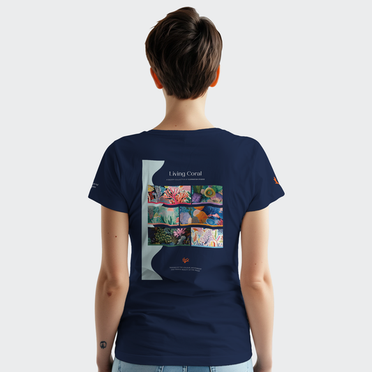 Après-Dive T-Shirt - Living Coral: The Signature Collection