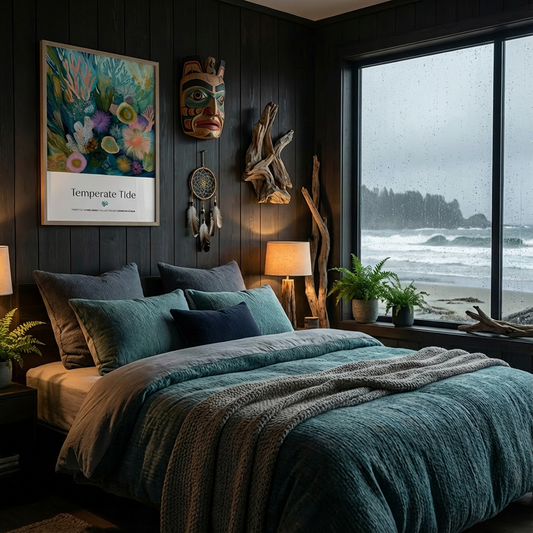 Premium Art Print - Living Coral: Temperate Tide