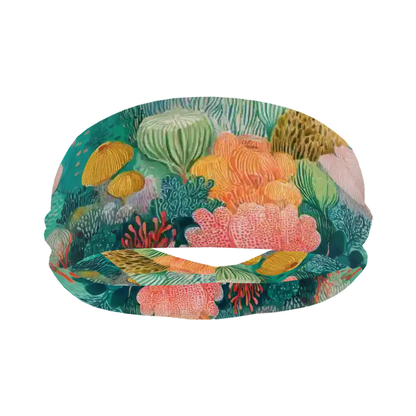 Sea-Ready Headband - Living Coral: Lagoon Dream