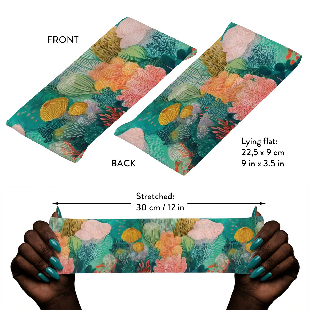 Sea-Ready Headband - Living Coral: Lagoon Dream