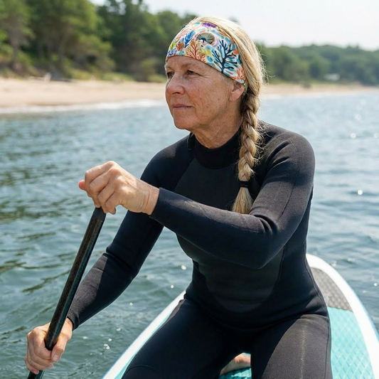 Sea-Ready Headband - Living Coral: Sea Whisper