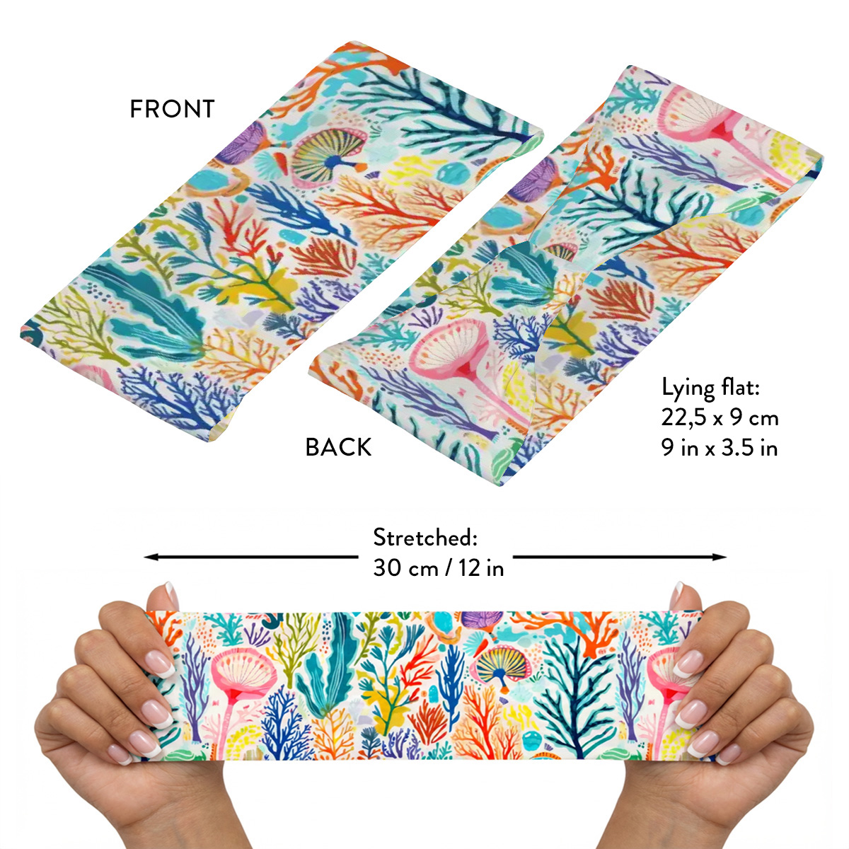 Sea-Ready Headband - Living Coral: Sea Whisper