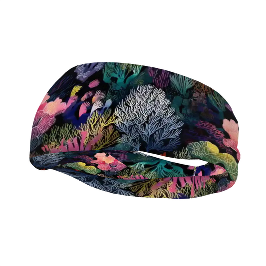 Sea-Ready Headband - Living Coral: Twilight Reef