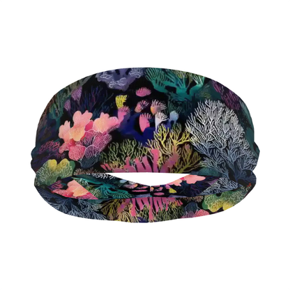 Sea-Ready Headband - Living Coral: Twilight Reef
