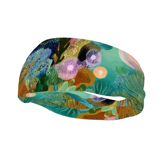 Sea-Ready Headband - Living Coral: Temperate Tide