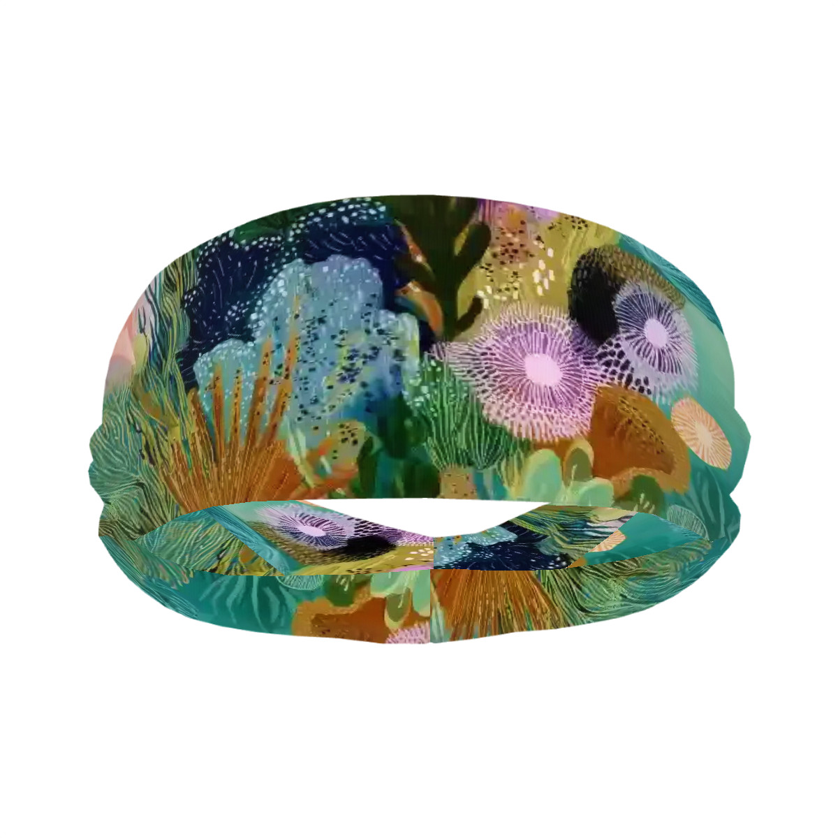 Sea-Ready Headband - Living Coral: Temperate Tide