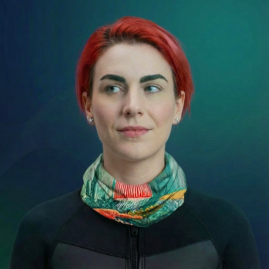 Sea Breeze Neckwear - Living Coral: Lagoon Dream