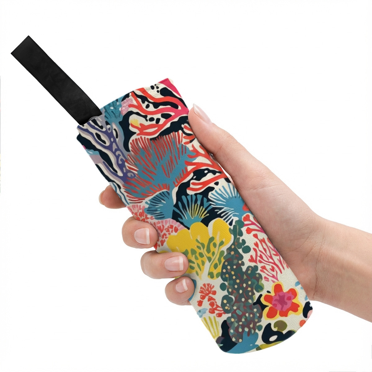 Pocket Gear Towel - Living Coral: Coral Symphony
