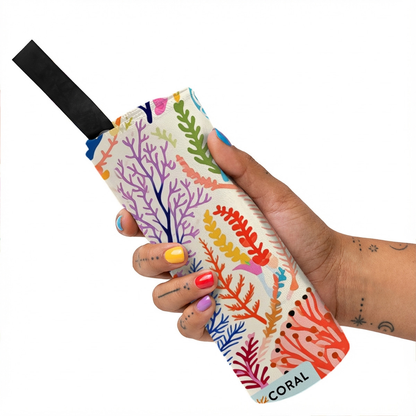 Pocket Gear Towel - Living Coral: Sea Whisper