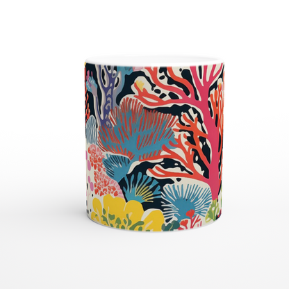 Ocean-Inspired Mugs Buddy Set - Living Coral: Coral Symphony
