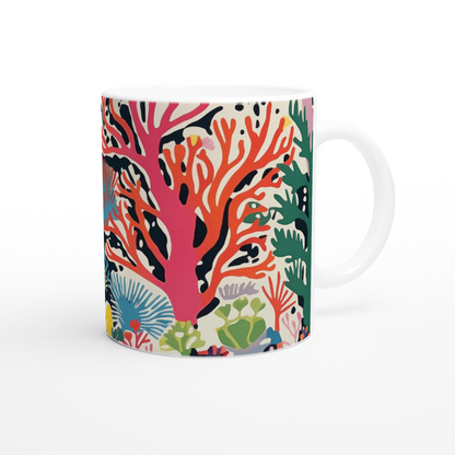 Ocean-Inspired Mugs Buddy Set - Living Coral: Coral Symphony