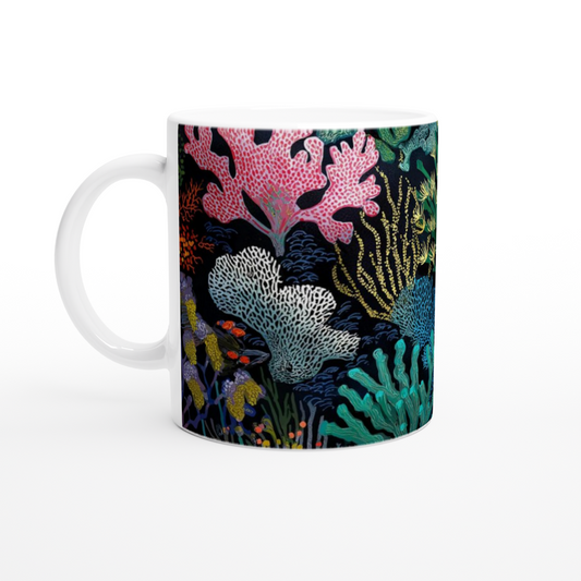 Ocean-Inspired Mug - Living Coral: Twilight Reef