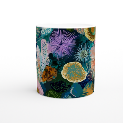 Ocean-Inspired Mug - Living Coral: Temperate Tide