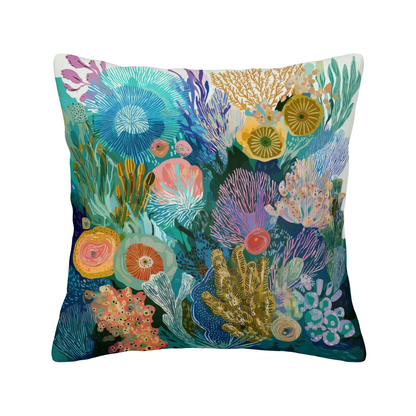 Ocean Dream Pillowcase - Living Coral: Temperate Tide