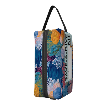 Save-A-Dive Zip Pack - Living Coral: Azure Bloom