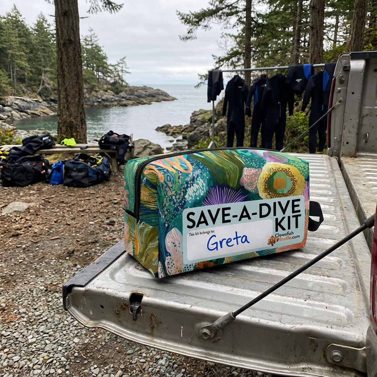 Save-A-Dive Zip Pack - Living Coral: Temperate Tide