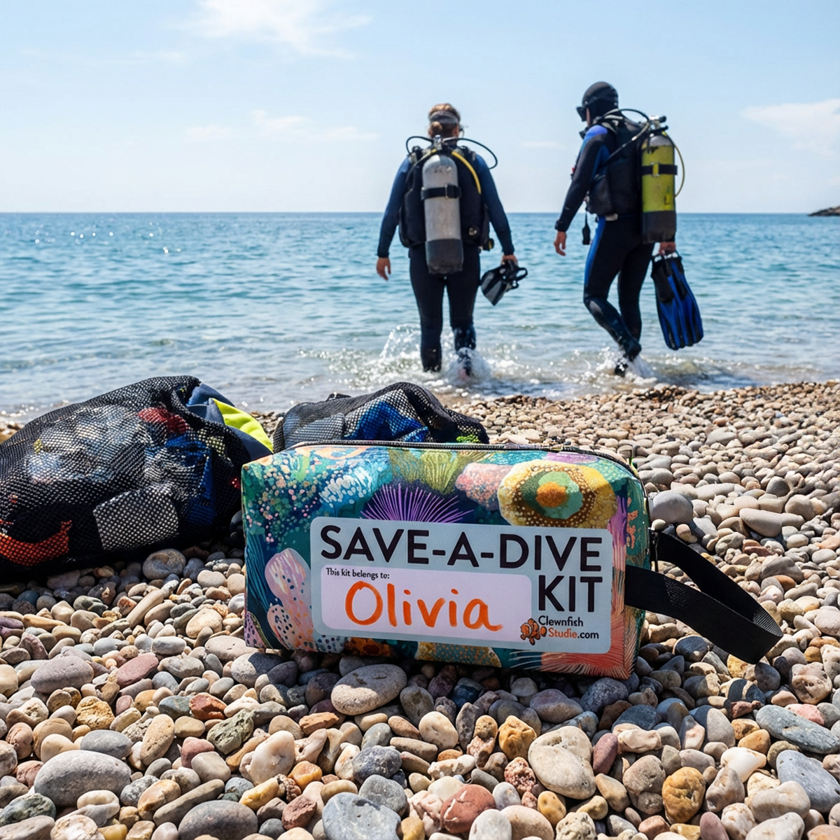 Save-A-Dive Zip Pack - Living Coral: Temperate Tide