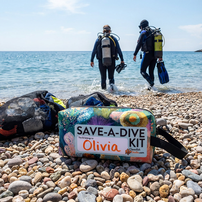 Save-A-Dive Zip Pack - Living Coral: Temperate Tide