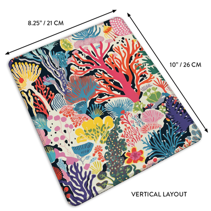 Depth Mousepad - Living Coral: Coral Symphony