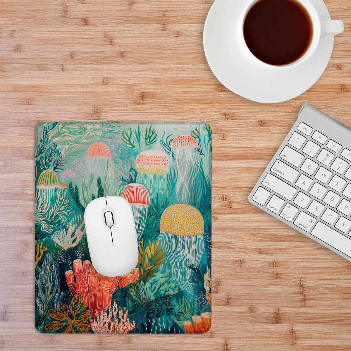 Depth Mousepad - Living Coral: Lagoon Dream