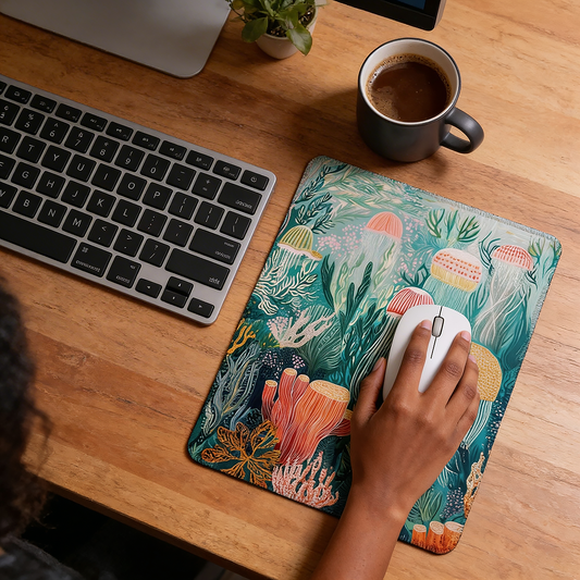 Depth Mousepad - Living Coral: Lagoon Dream