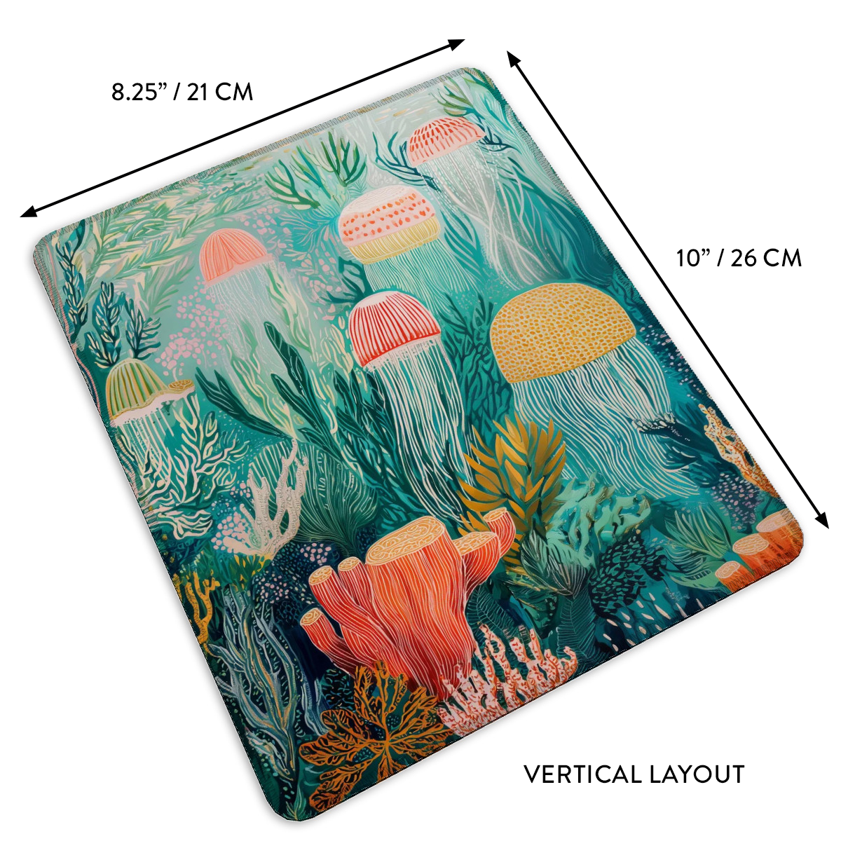 Depth Mousepad - Living Coral: Lagoon Dream