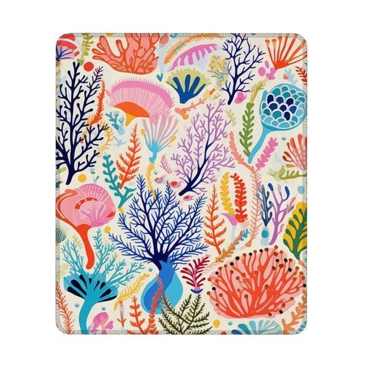 Depth Mousepad - Living Coral: Sea Whisper