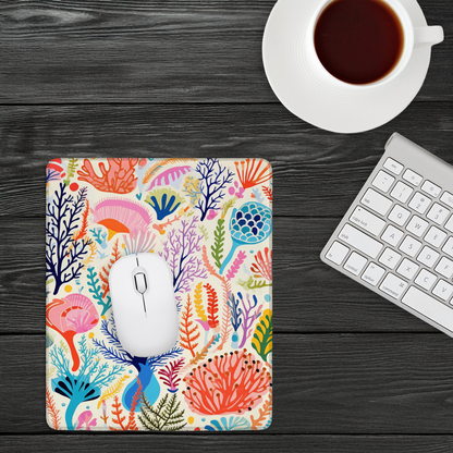Depth Mousepad - Living Coral: Sea Whisper