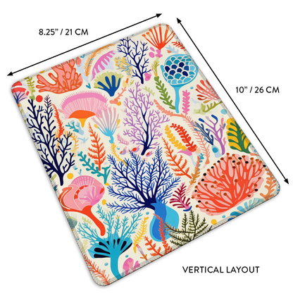 Depth Mousepad - Living Coral: Sea Whisper
