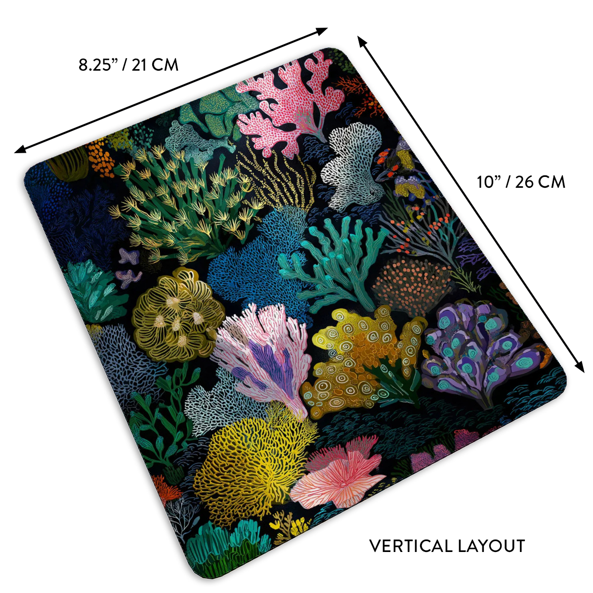 Depth Mousepad - Living Coral: Twilight Reef