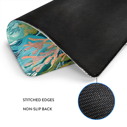 Depth Mousepad - Living Coral: Temperate Tide