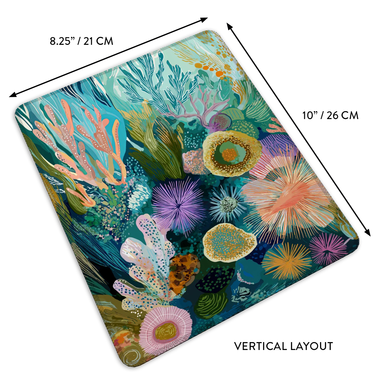 Depth Mousepad - Living Coral: Temperate Tide