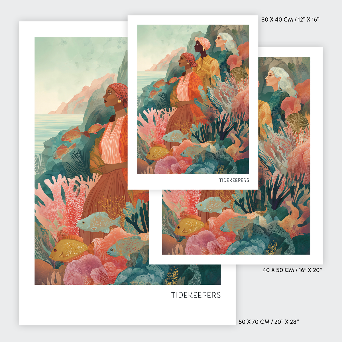 Premium Art Print - One Ocean: Tidekeepers