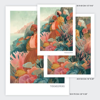 Premium Art Print - One Ocean: Tidekeepers